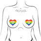 Pastease Glitter Rainbow Gay Af Hearts