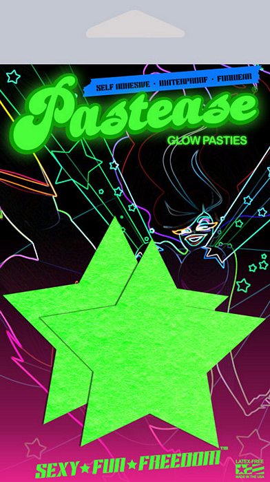 Pastease Glow In The Dark Stars Pasties