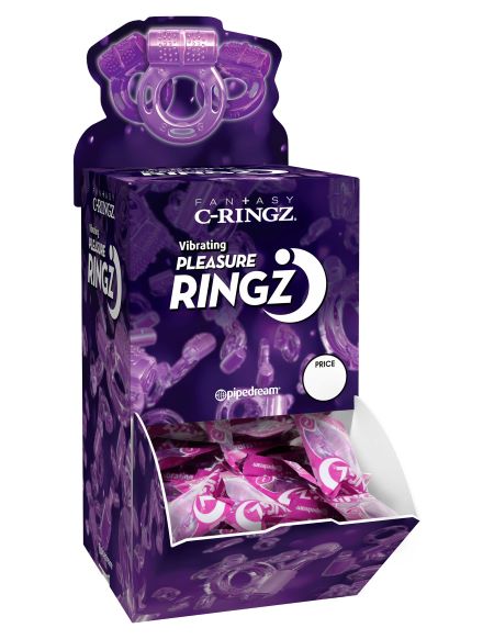 Vibrating Pleasure Ringz 36pc Bowl