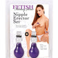 Fetish Fantasy Nipple Erector Set Purple