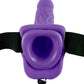 Fetish Fantasy 7 Vibrating Hollow Strap On W/balls