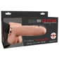 Fetish Fantasy In Hollow Rechargeable Strap-on W/ Balls