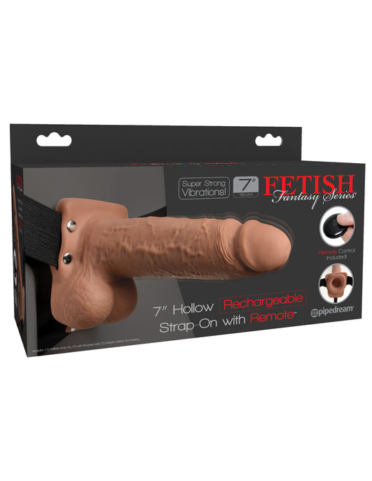 Fetish Fantasy In Hollow Rechargeable Strap-on Remote
