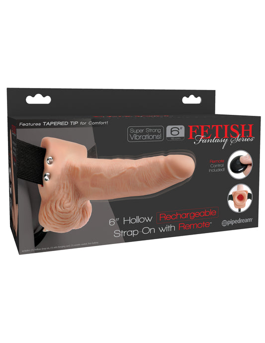 Fetish Fantasy In Hollow Rechargeable Strap-on