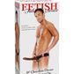 Fetish Fantasy 10in Chocolate Dream Hollow Strap On