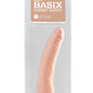 Basix Rubber Works 7in Flesh Slim Dong W/ Suction Cup