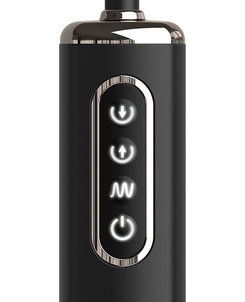 Anal Fantasy Elite Auto-throb Inflatable Plug Black