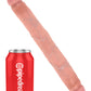 King Cock 12in Slim Double Dildo