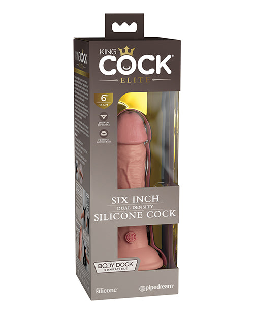 King Cock Elite 6 In Dual Density