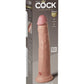 King Cock Elite 10 In Dual Density Light