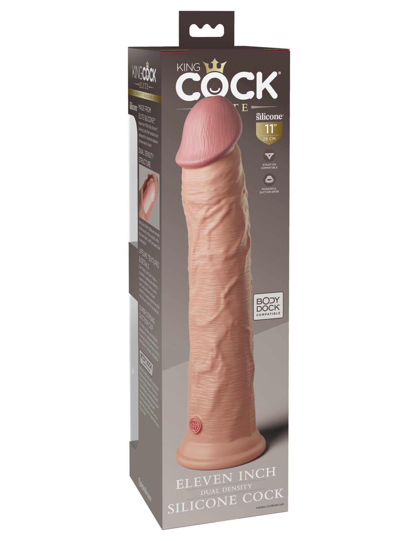 King Cock Elite 11 In Dual Density