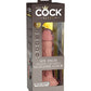 King Cock Elite 6 In Vibrating Dual Density