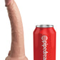 King Cock Elite 7 In Vibrating Dual Density