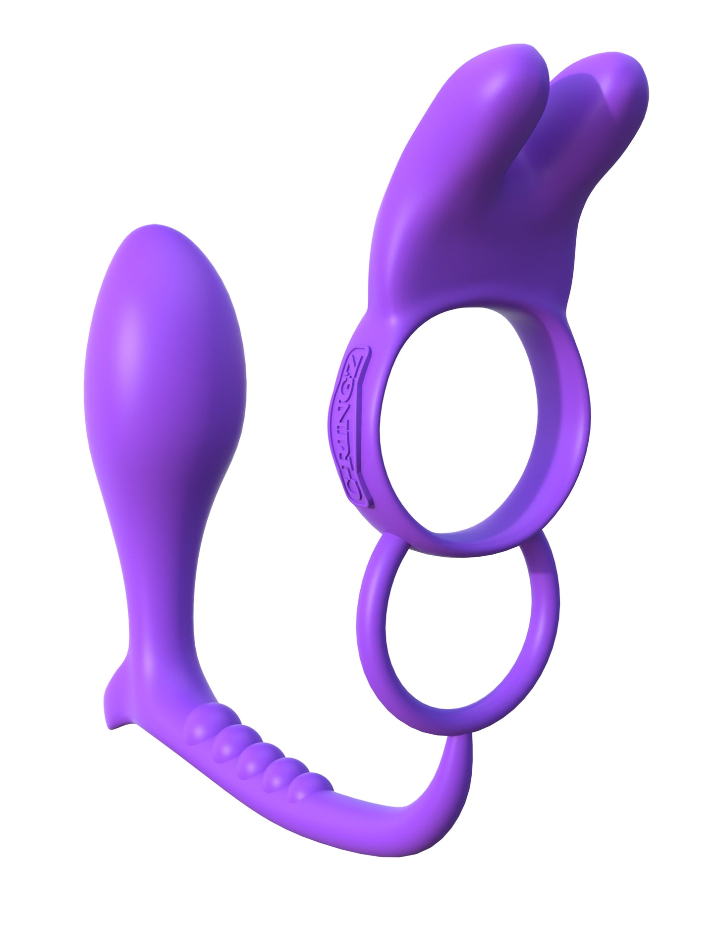 Fantasy C-ringz Ass- Gasm Vibrating Rabbit