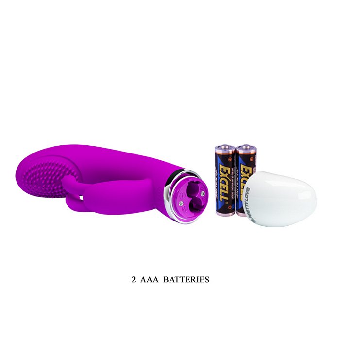 Pretty Love Christ Rabbit Vibrator Silicone Purple