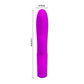 Pretty Love Elmer Rabbit Vibrator Silicone Purple