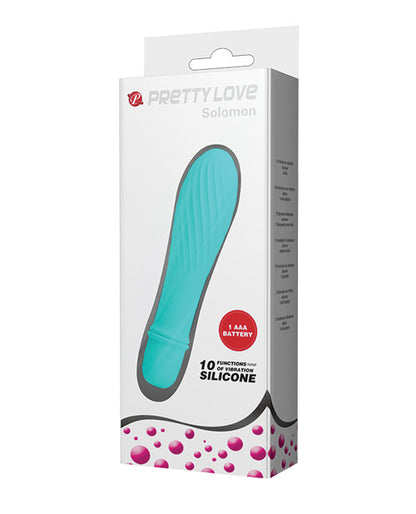 Pretty Love Solomon 10 Function Vibrator Teal