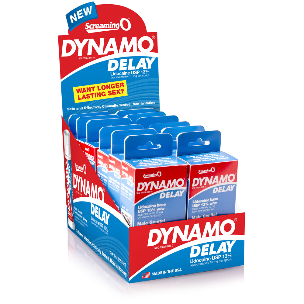 Dynamo Delay Spray Pop Box
