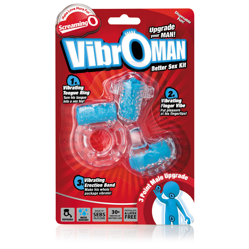 Screaming O Vibro Man Blue