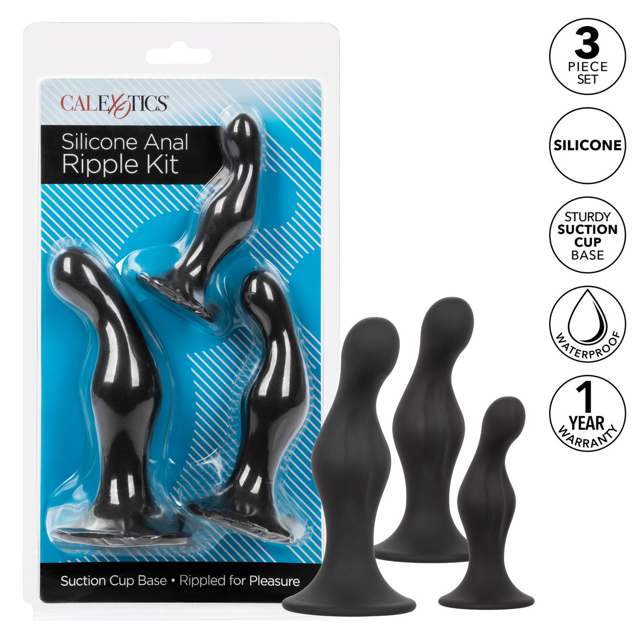 Silicone Anal Ripple Kit