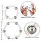 Steel Beaded Silicone Ring Set