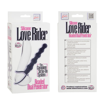 Love Rider Beaded Dual Penetrator