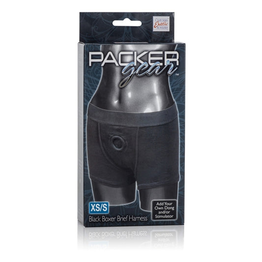 Packer Gear Black Boxer Harness