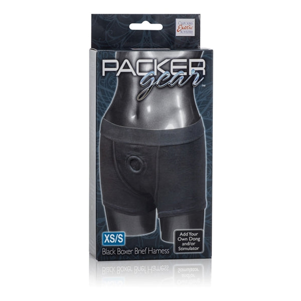 Packer Gear Black Boxer Harness