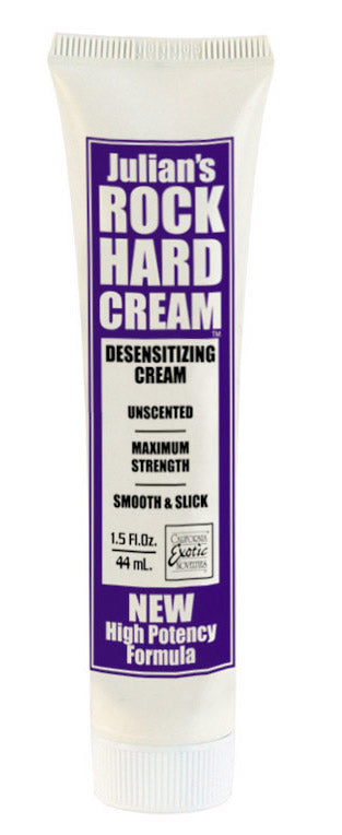 Julian's Rock Hard Cream 2 Oz (packaged)