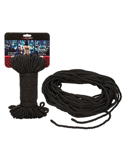 Scandal Bdsm Rope 30m/98.5 Ft Black