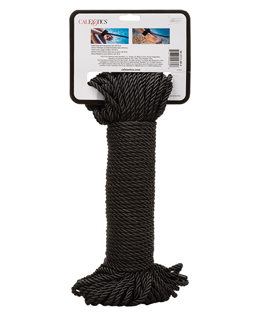 Scandal Bdsm Rope 50m/164 Ft Black