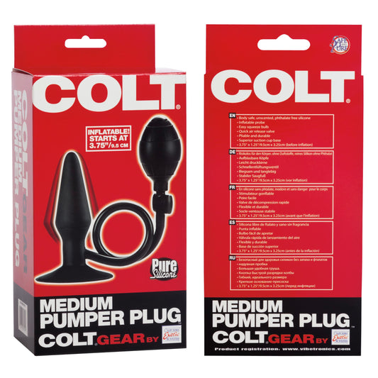 Colt Pumper Plug Black