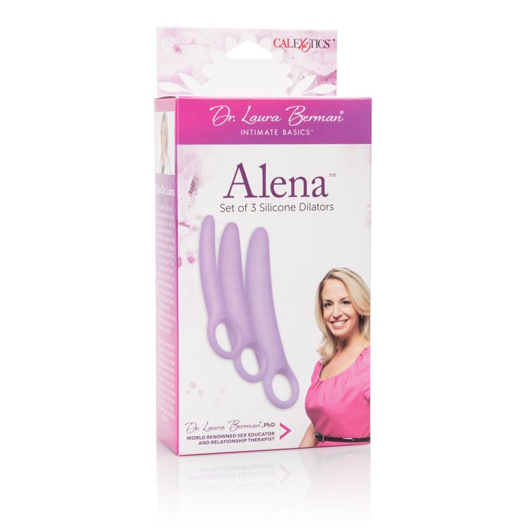 Dr Laura Berman Alena Set Of 3 Silicone Dilators