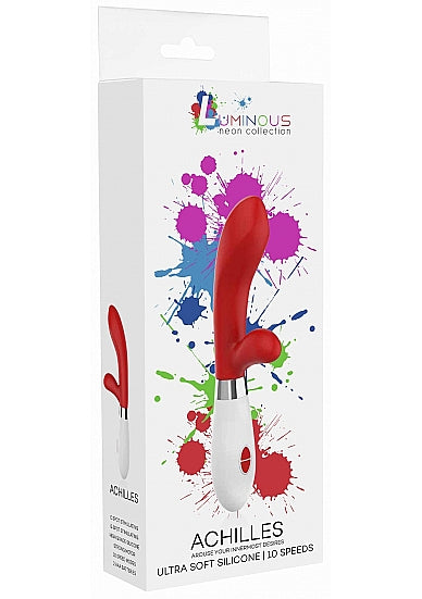 Achilles Ultra Soft Silicone 10 Speeds Red