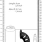 Mancage Model 20 Chastity 3.5 In Silicone Cock Cage
