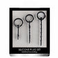 Urethral Sounding Plug Set Black