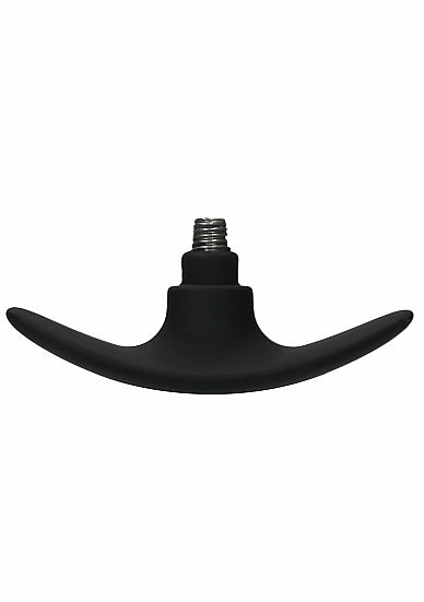 Interchangeable Butt Plug Set Rounded Black