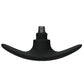 Interchangeable Butt Plug Set Pointed Black