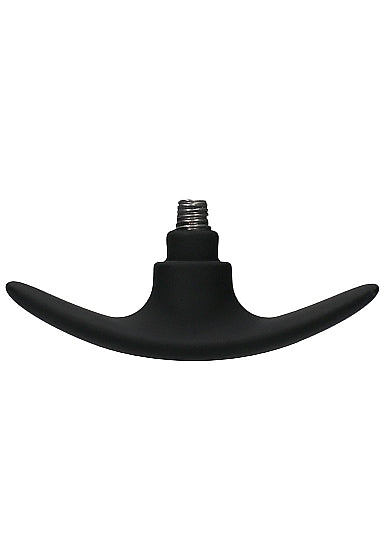 Interchangeable Butt Plug Set Pointed Black