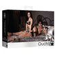 Bed Post Bindings Restraint Kit Black