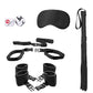 Bed Post Bindings Restraint Kit Black