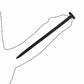 Silicone Screw Plug Set Urethral Sounding Black