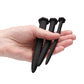 Silicone Rugged Nail Plug Set Urethral Sounding Black