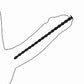 Silicone Spiral Screw Plug Set Advanced Urethral Sounding Black