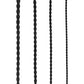 Silicone Spiral Screw Plug Set Advanced Urethral Sounding Black