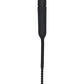 Silicone Vibrating Bullet Plug W/ Beaded Tip Urethral Sounding Black