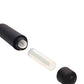 Silicone Vibrating Bullet Plug Extra Long Urethral Sounding Black