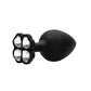 Regular Lucky Diamond Butt Plug Black