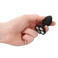 Regular Lucky Diamond Butt Plug Black