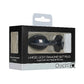 Large Lucky Diamond Butt Plug Black